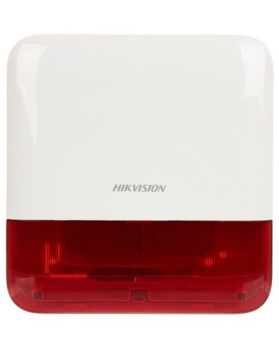 DS-PS1-E-WE Red Indicator. Оповещатель свето-звуковой радиоканальный уличный. AX PRO Hikvision в Коврове
