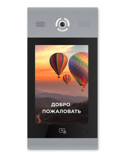 AA-14FB SILVER. Вызывная панель подъездного IP-домофона. BAS-IP в Коврове