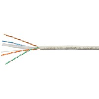 UTP-4P-Cat.6-SOLID-GY-100 (7178c-5). Кабель «витая пара» (LAN) для структурированных систем связи. CABEUS