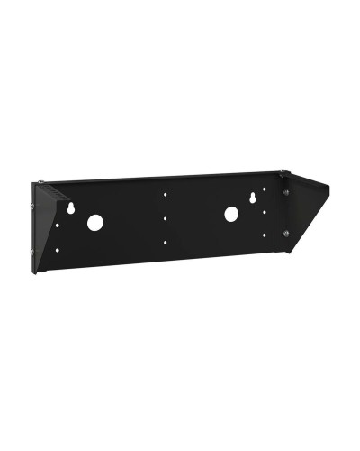 NC-3U-V-BK (12025c). Кронштейн настенный вертикальный 19 3U, цвет черный. CABEUS в Коврове