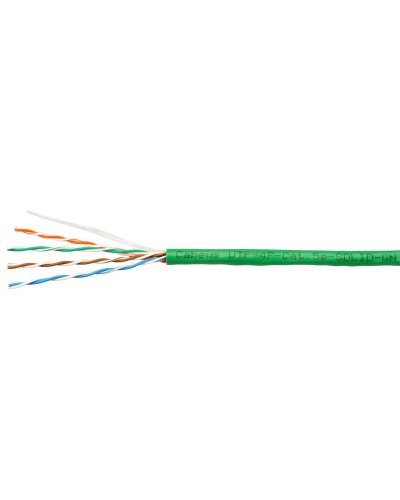 UTP-4P-Cat.5e-SOLID-LSLTx-GN (10990c). Кабель «витая пара» (LAN) для структурированных систем связи. CABEUS в Коврове