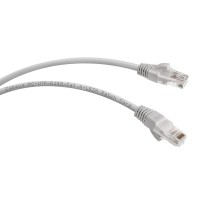 PC-UTP-RJ45-Cat.6-2m-LSZH (8879c), серый. Патч-корд медный. CABEUS