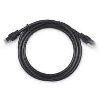 PC-ARM-UTP-RJ45-Cat.6a-1.5m-PE (10131c), чёрный. Патч-корд медный. CABEUS