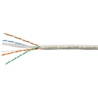 UTP-4P-Cat.6-SOLID-LSZH-WH (11871c-5). Кабель «витая пара» (LAN) для структурированных систем связи. CABEUS