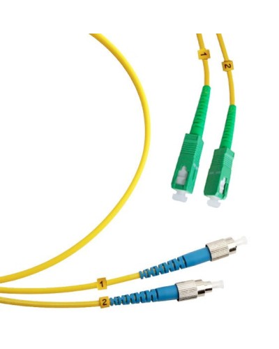 FOP(d)-9-SC/APC-FC/UPC-1,5m (8122c). Патч-корд оптический. CABEUS в Коврове