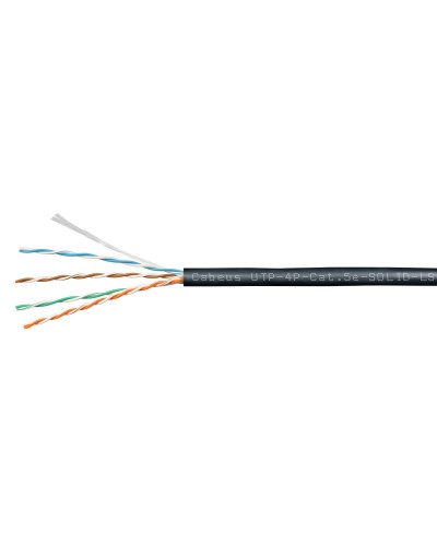 UTP-4P-Cat.5e-SOLID-LSZH-BK (9781c). Кабель «витая пара» (LAN) для структурированных систем связи. CABEUS в Коврове