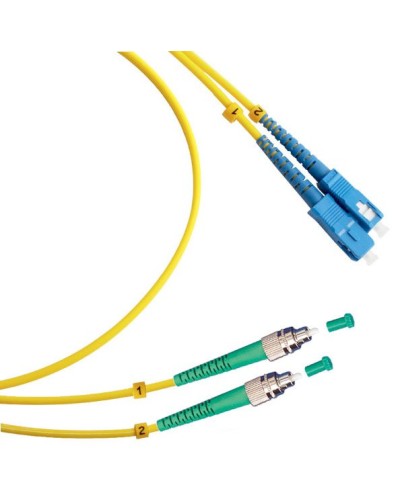 FOP(d)-9-FC/APC-SC/UPC-25m (8070c). Патч-корд оптический. CABEUS в Коврове