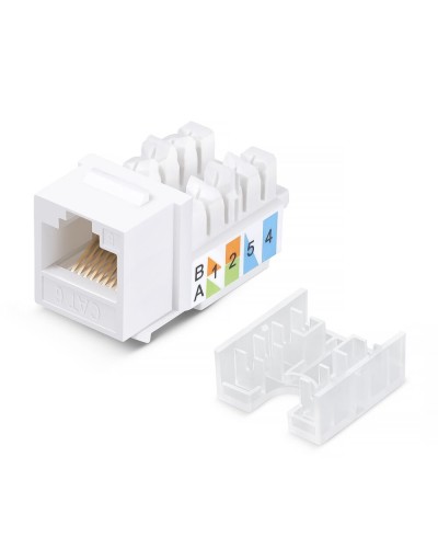 KJ-RJ45-Cat.6-90-SW (10071c): Вставка Keystone Jack RJ-45 в Коврове
