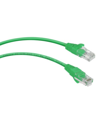 PC-UTP-RJ45-Cat.5e-0.3m-GN (7659c), зелёный. Патч-корд медный. CABEUS в Коврове