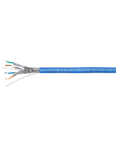 SSTP-4P-Cat.8-SOLID-IN-LSZH-BL (7750c). Кабель «витая пара» (LAN) для структурированных систем связи. CABEUS в Коврове