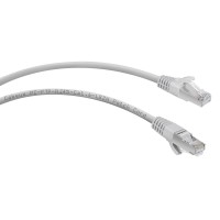 PC-SSTP-RJ45-Cat.6a-0.3m-LSZH (11007c), серый. Патч-корд медный. CABEUS
