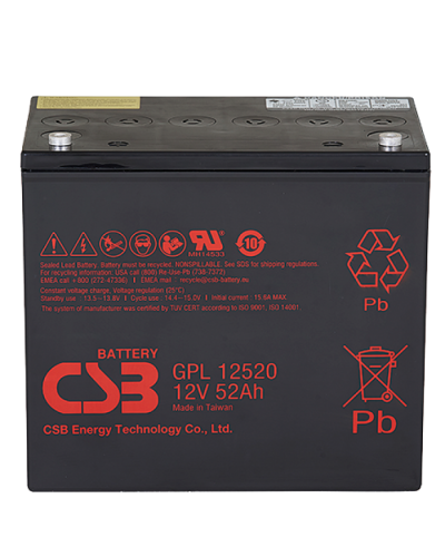 CSB GPL 12520. Аккумулятор герметичный свинцово-кислотный. CSB в Коврове