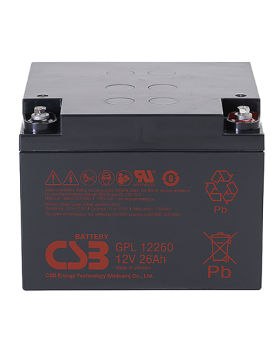 CSB GPL 12260. Аккумулятор герметичный свинцово-кислотный. CSB в Коврове