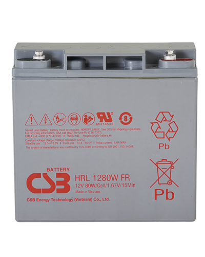 CSB HRL 12280W FR. Аккумулятор герметичный свинцово-кислотный. CSB в Коврове