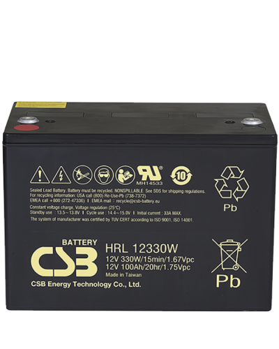CSB HRL 12330W FR. Аккумулятор герметичный свинцово-кислотный. CSB в Коврове