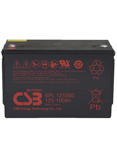CSB GPL 121000. Аккумулятор герметичный свинцово-кислотный. CSB в Коврове