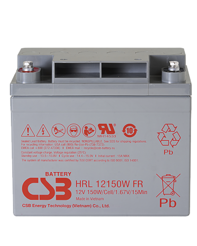 CSB HRL 12150W FR. Аккумулятор герметичный свинцово-кислотный. CSB в Коврове