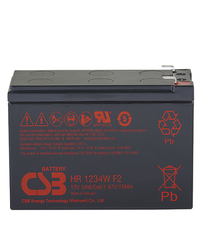 CSB HR 1234W. Аккумулятор герметичный свинцово-кислотный. CSB в Коврове