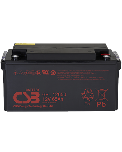 CSB GPL 12650. Аккумулятор герметичный свинцово-кислотный. CSB в Коврове
