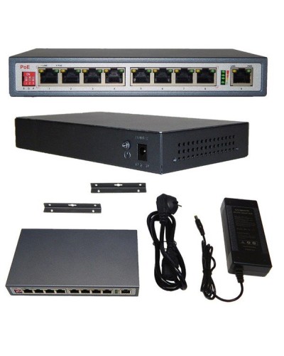 CO-SWP9C. Коммутатор 8-портовый  Gigabit Ethernet с PoE. ComOnyx в Коврове