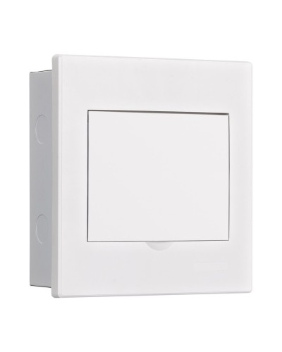 Корпус ЩРВ-М 6 модулей IP41 встраиваемый белая дверь (31101DEK). Корпус пластиковый. DEKraft в Коврове