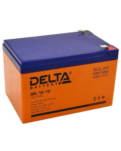 Delta GEL 12-15. Аккумулятор герметичный свинцово-кислотный. Delta в Коврове
