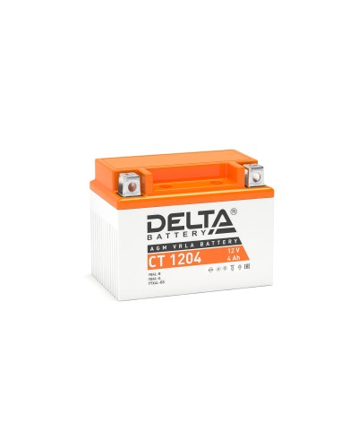 Delta CT 1204. Аккумулятор герметичный свинцово-кислотный стартерный. Delta в Коврове