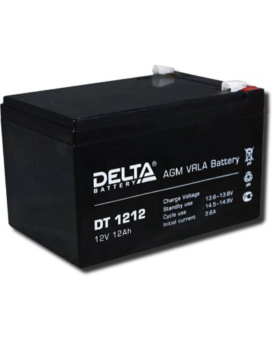 Delta DT 1212. Аккумулятор герметичный свинцово-кислотный. Delta в Коврове