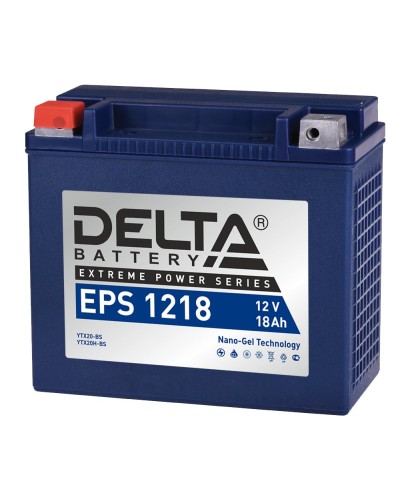 Delta EPS 1218. Аккумулятор герметичный свинцово-кислотный стартерный. Delta в Коврове