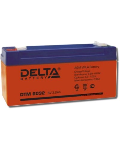 Delta DTM 6032. Аккумулятор герметичный свинцово-кислотный. Delta в Коврове