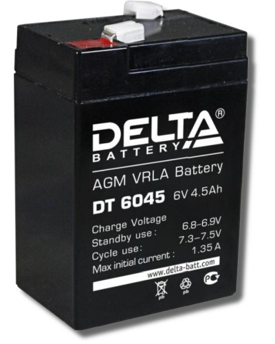 Delta DT 6045. Аккумулятор герметичный свинцово-кислотный. Delta в Коврове