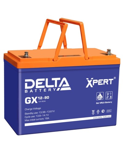 Delta GX 12-90. Аккумулятор герметичный свинцово-кислотный. Delta в Коврове
