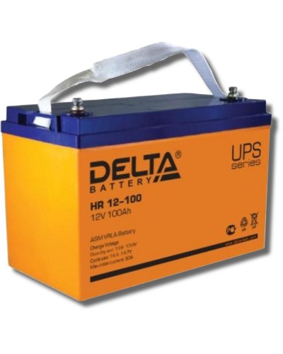 Delta HR 12-100. Аккумулятор герметичный свинцово-кислотный. Delta в Коврове