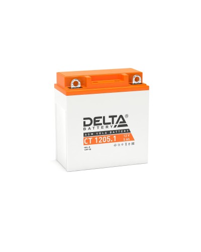 Delta CT 1205.1. Аккумулятор герметичный свинцово-кислотный стартерный. Delta в Коврове