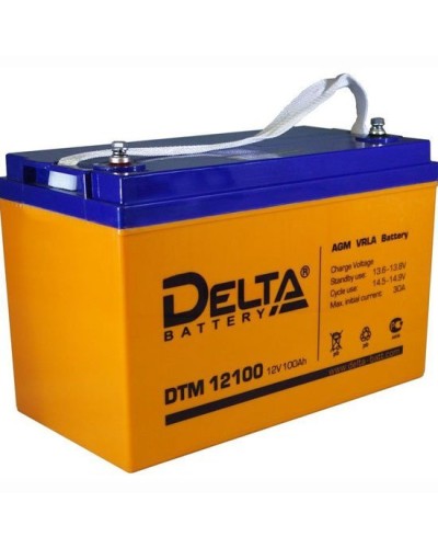 Delta DTM 12100 L. Аккумулятор герметичный свинцово-кислотный. Delta в Коврове
