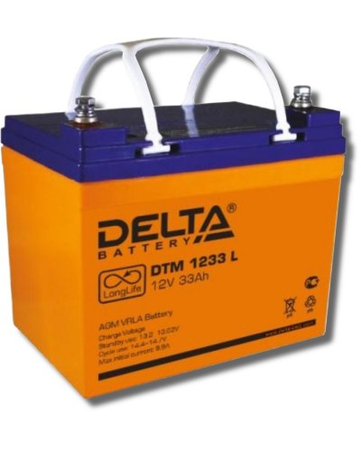 Delta DTM 1233 L. Аккумулятор герметичный свинцово-кислотный. Delta в Коврове