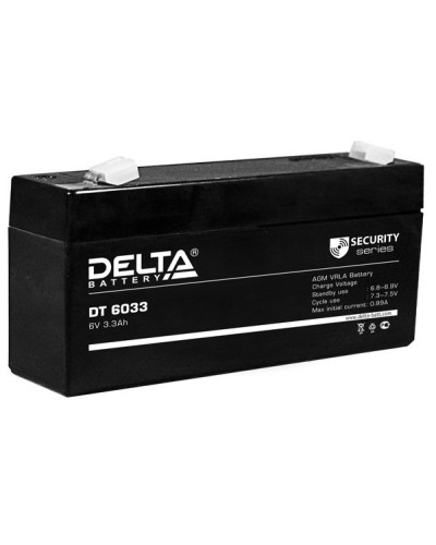 Delta DT 6033 (125мм). Аккумулятор герметичный свинцово-кислотный. Delta в Коврове