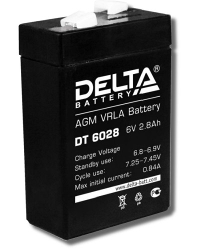 Delta DT 6028. Аккумулятор герметичный свинцово-кислотный. Delta в Коврове