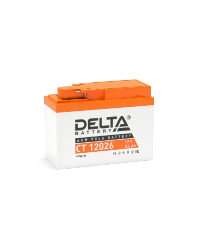 Delta CT 12026. Аккумулятор герметичный свинцово-кислотный стартерный. Delta в Коврове