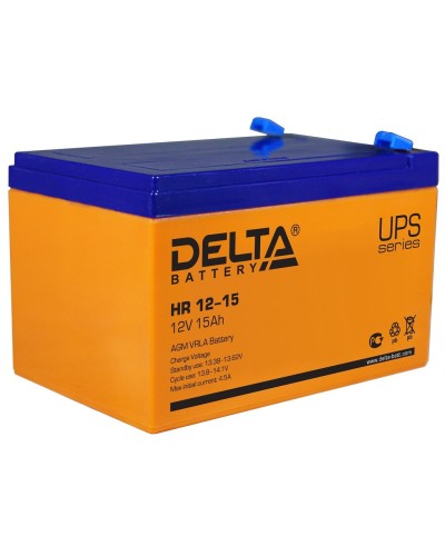 Delta HR 12-15. Аккумулятор герметичный свинцово-кислотный. Delta в Коврове