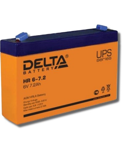 Delta HR 6-7.2. Аккумулятор герметичный свинцово-кислотный. Delta в Коврове