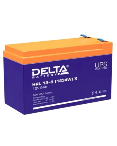 Delta HRL 12-9 X (1234W). Аккумулятор герметичный свинцово-кислотный. Delta в Коврове