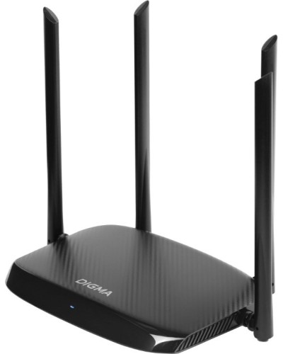 DWR-AC1201 AC1200 10/100BASE-TX черный. Роутер беспроводной. Digma в Коврове