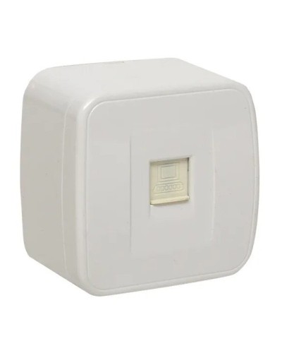 Минск Розетка RJ-45 1-местная ОП 1А (EGK01-035-10). Розетка RJ-45 1-местная ОП 1А. EKF в Коврове
