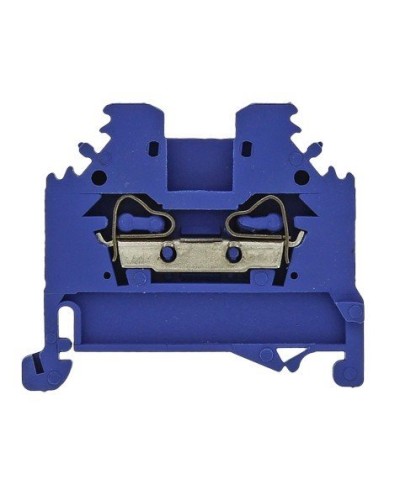 JXB-S-2.5 2-проводная, синяя (plc-jxb-s-2.5b). Колодка клеммная пружинная. EKF в Коврове