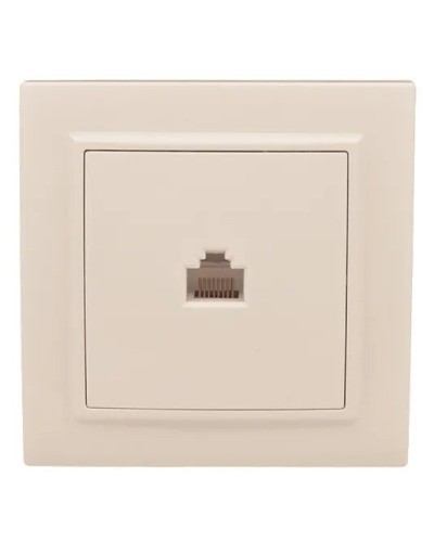 Минск Розетка RJ-45 1-мест. СП (ERK01-035-20). Розетка RJ-45 1-мест. СП. EKF в Коврове