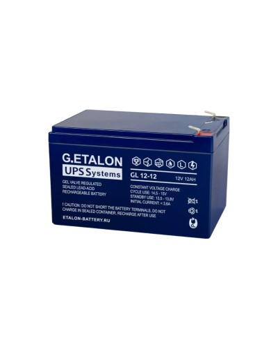G.ETALON GL 12-12. Аккумулятор герметичный свинцово-кислотный. ETALON в Коврове