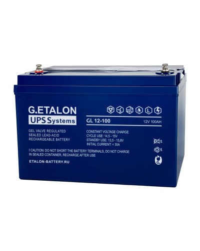 G.ETALON GL 12-100. Аккумулятор герметичный свинцово-кислотный. ETALON в Коврове