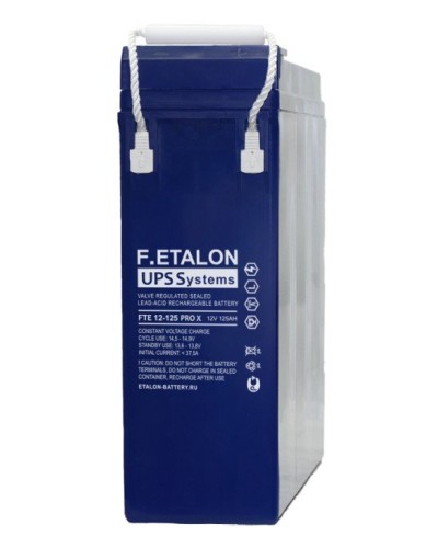 F.ETALON FTE 12-125 PRO X. Аккумулятор герметичный свинцово-кислотный. ETALON в Коврове