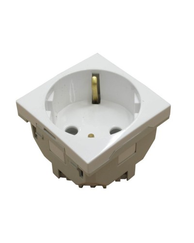 Розетка 2к+З (45х45), белая (45131 SBR): Розетка 2к+З в Коврове